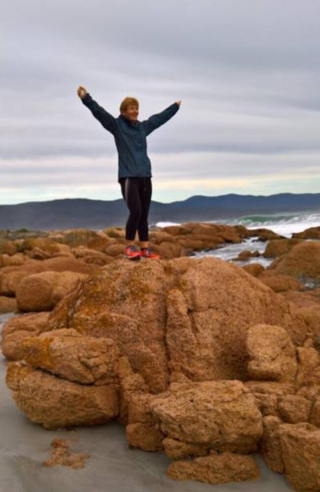 Beth in Tasmania.