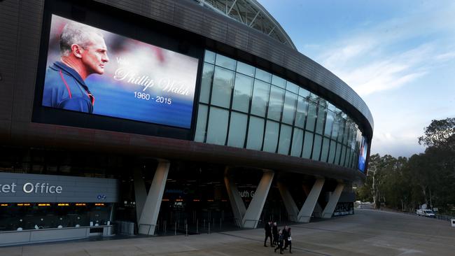 The Crows have faced adversity before, following the death of coach Phil Walsh.