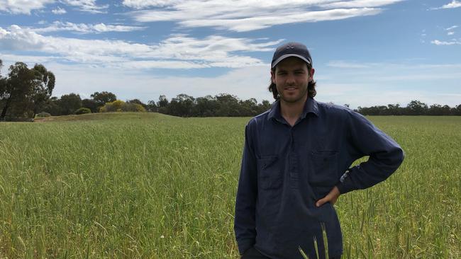 Dougal McAllister is a wool grower at Rupanyup. Picture: Supplied