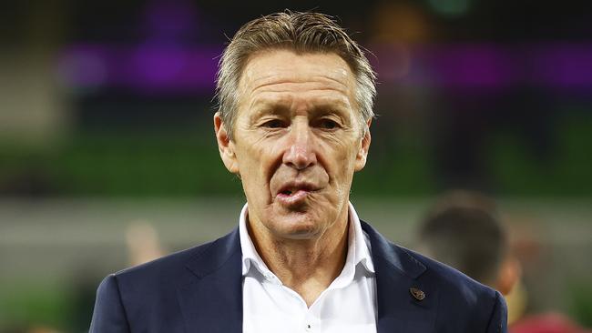 Craig Bellamy has committed to a further year as head coach of the Melbourne Storm. Picture: Daniel Pockett/Getty Images