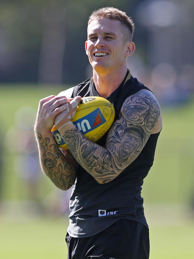 Beams at training session having returned to Collingwood.