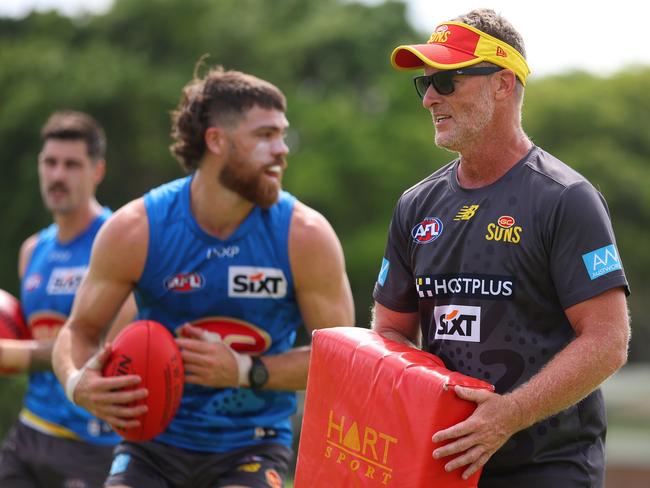 Damien Hardwick is relishing a fresh start on the Gold Coast. Picture: Chris Hyde/Getty Images