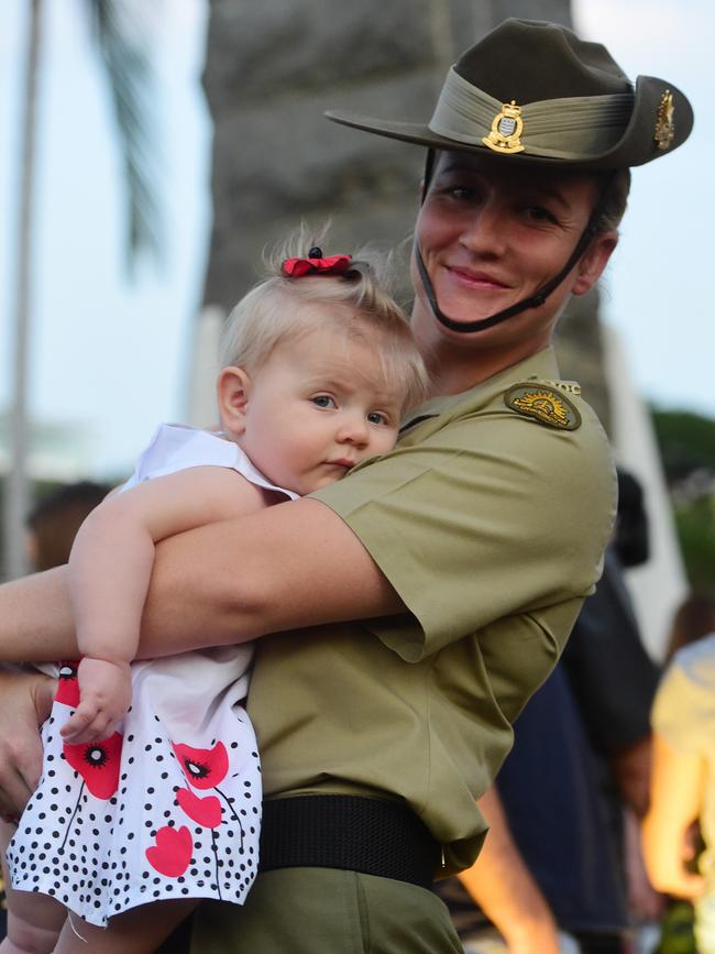 Talesha Quinn pulled up sore after completing her army fitness test. Picture: Evan Morgan