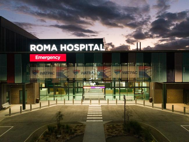 The new Roma Hospital precinct. Picture: Contributed