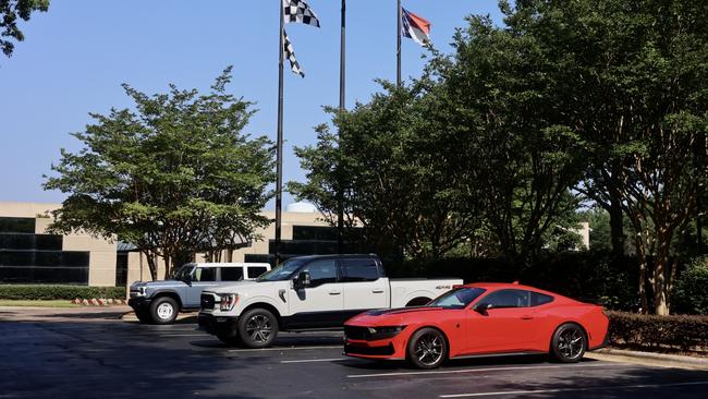 We took the Ford Bronco, F-150 and Mustang Dark Horse on a US road trip.