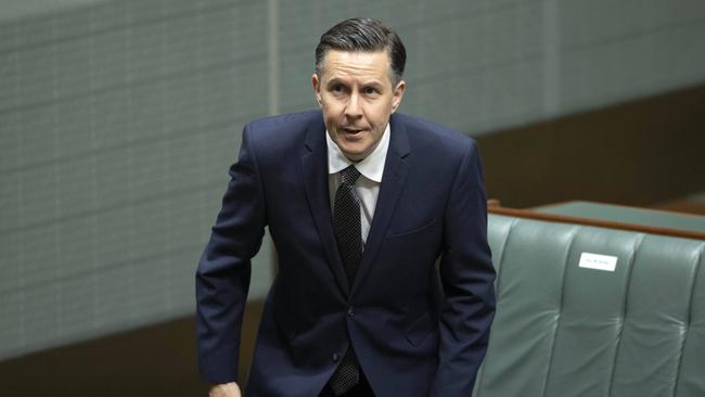 ‘There is a race on around the world. It is a race to harness the biggest share of the trillions of dollars of investment and millions of new jobs’: Mark Butler. Picture: NCA NewsWire / Gary Ramage