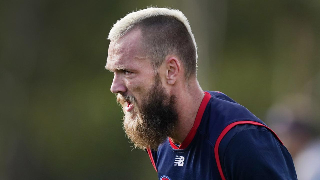 Denis Pagan wouldn’t have taken kindly to Max Gawn’s haircut in his day. (AAP Image/Michael Dodge)