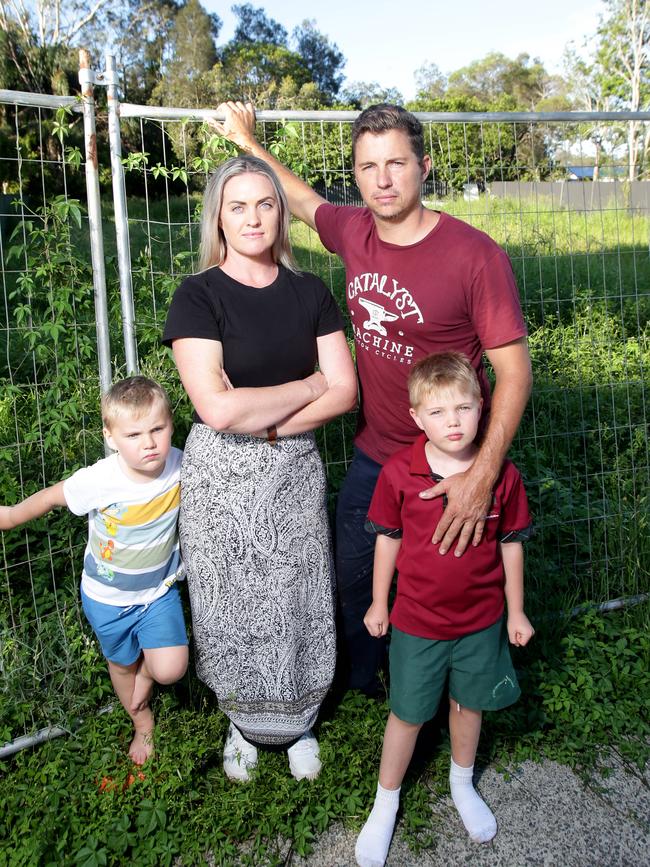 Former Privium customer Annie Solomon and her family were left frustrated. Picture: Steve Pohlner