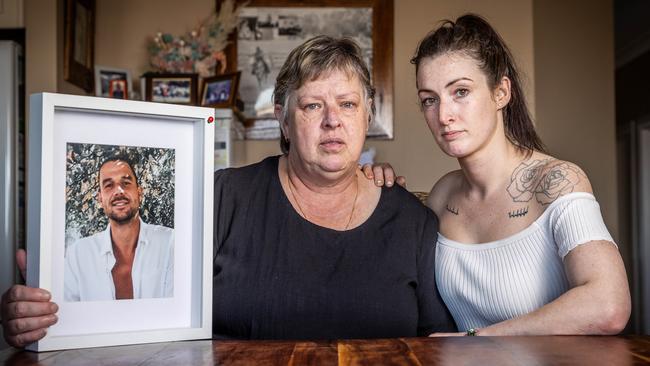 Michelle Harris, with daughter Emily Francis. Picture: Jake Nowakowski