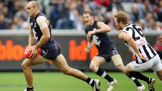 Former Carlton captain Chris Judd was a Caulfield Grammar product. Picture: Michael Klein