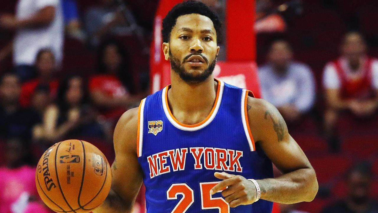 Former NBA MVP Derrick Rose signs with Pistons