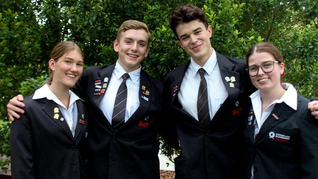 Jacklyn O’Brien, Ewan Beach, Alexander Oelkers and Grace Milne