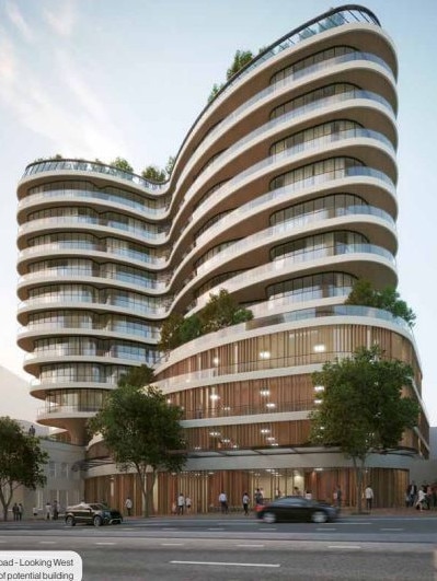 Artist impressions of 36-148 New South Head Road, Edgecliff