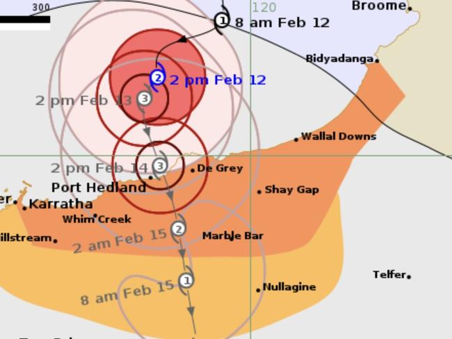 Tropical Cyclone Zelia 18U