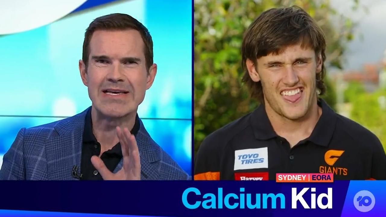 Jimmy Carr and Jason Gillbee, a live TV pairing nobody ever thought would exist.