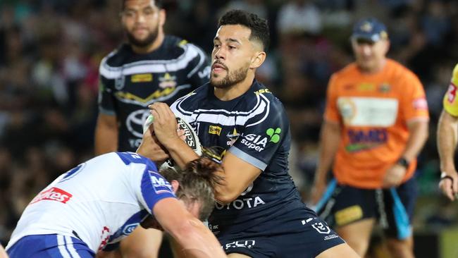 Kahu in action for the Cowboys last season. Picture: AAP