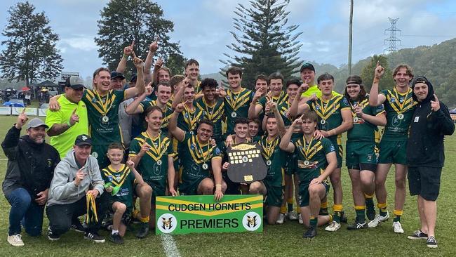 The under 18s were clinical in their 40-14 win against the Ballina Seagulls. Photo: Cudgen Hornets RLFC.