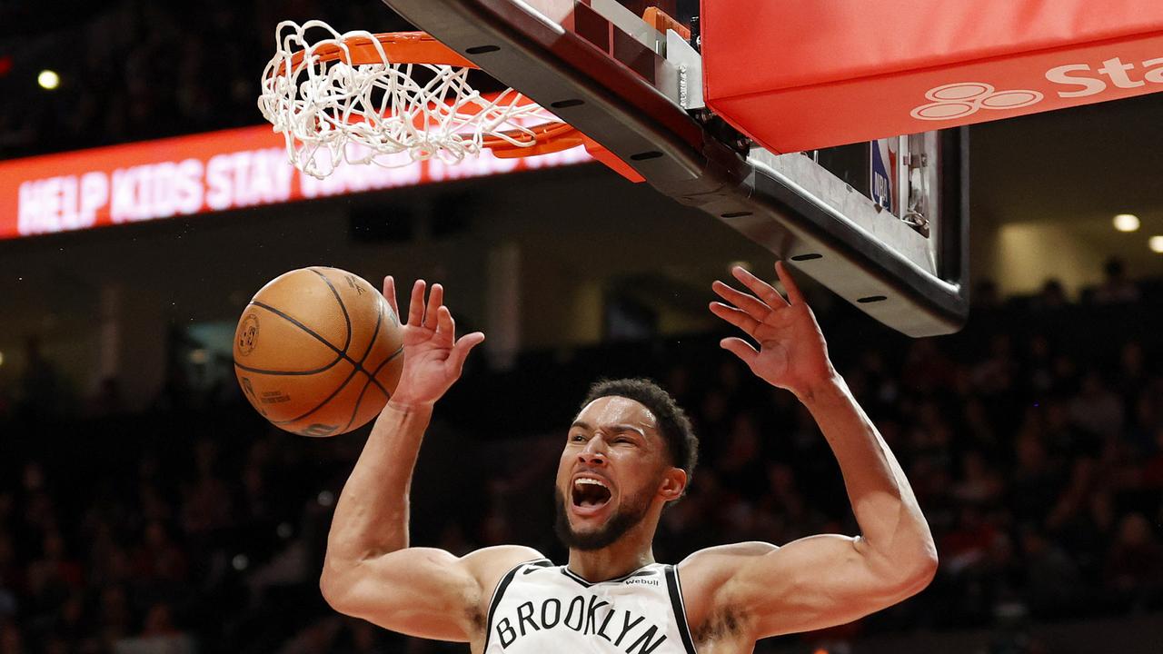 Throw it down Ben. Steph Chambers/Getty Images/AFP