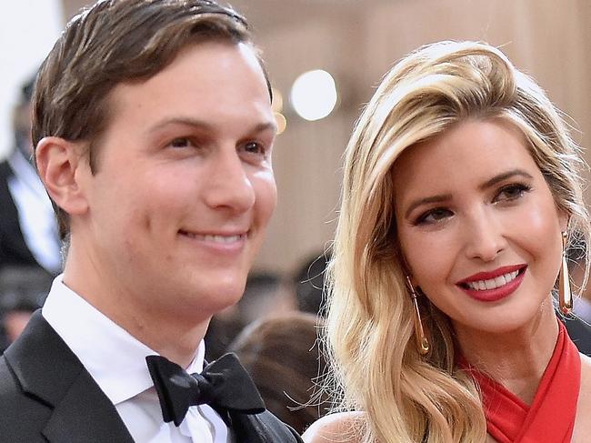 NEW YORK, NY - MAY 02: Jared Kushner and wife Ivanka Trump attend the "Manus x Machina: Fashion In An Age Of Technology" Costume Institute Gala at Metropolitan Museum of Art on May 2, 2016 in New York City. (Photo by Mike Coppola/Getty Images for People.com)