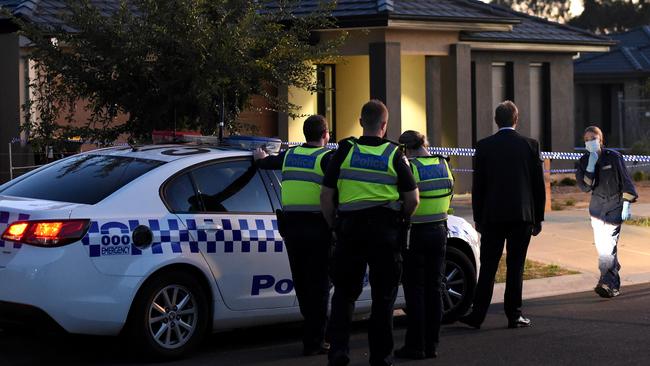 A woman was found dead at a Diggers Rest home overnight. Picture: Nicole Garmston