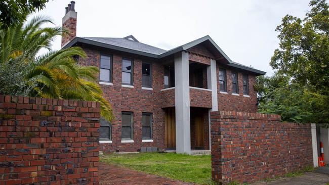 A property in Caulfield North, Melbourne, belonging to Vincenzo Tesoriero. Picture: Aaron Francis