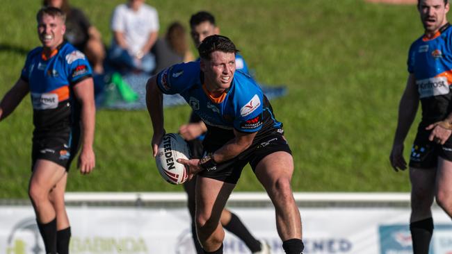 Kyle Schneider when he played for Northern Pride - he has linked with Redcliffe. Piicture Emily Barker.