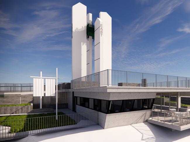 Expressions of interest are now open for a cafÃ© operator to run the upgraded Captain Cook Memorial and Lighthouse when it opens later this year. Pictures: Tweed Shire Council.