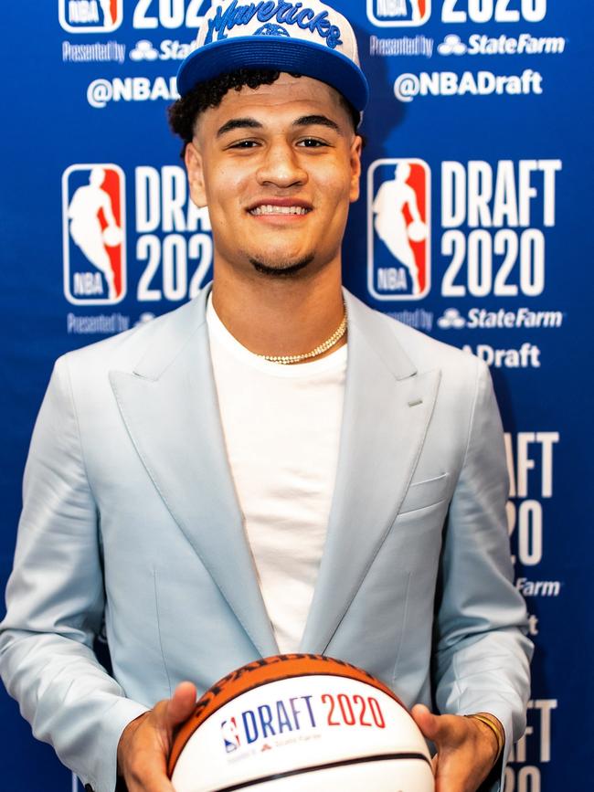 Josh Green was the 20th pick in the 2020 NBA draft. Picture: NBAE/Getty Images