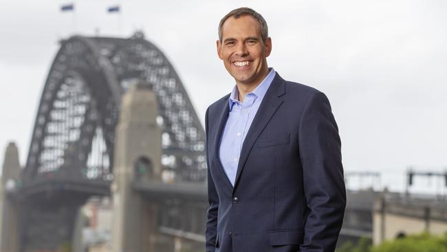 Adelaide Channel 9 Newreader Brenton Ragless in Sydney. He is in line to replace Karl Stefanovic on the Today show. Picture: Justin Lloyd