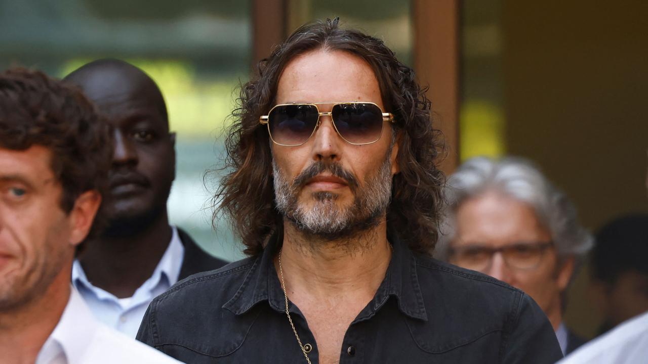 Russell Brand appears in court on rape charges