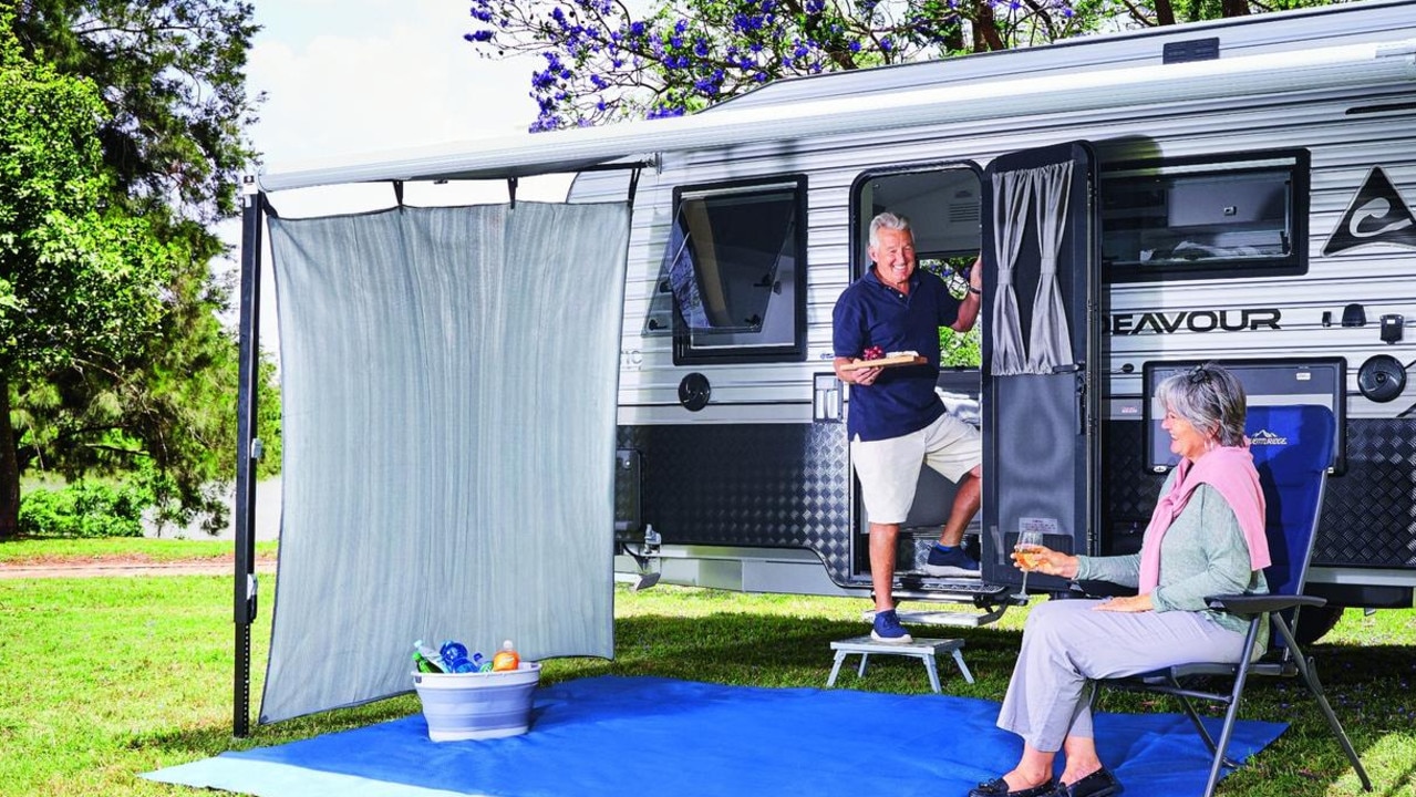 The Aldi caravan sale is always popular each year.