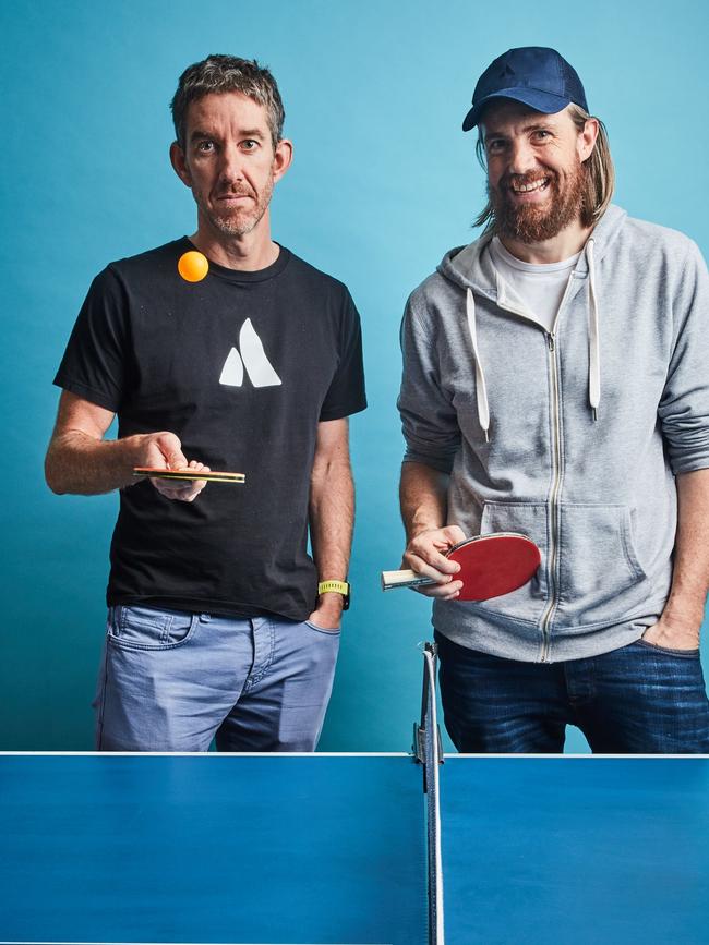 Scott Farquhar and Mike Cannon-Brookes, co-founders of Atlassian.