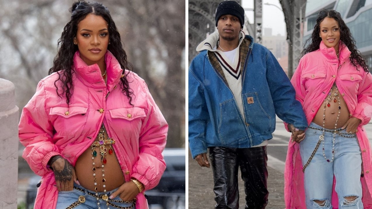 Rihanna pregnant with first child with boyfriend A$AP Rocky | photos