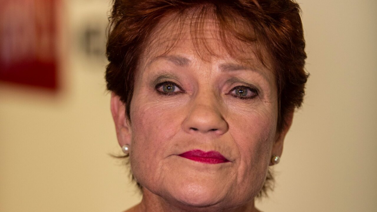 Cannabis should be decriminalised, not legalised: Pauline Hanson