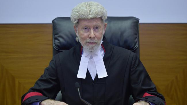 NT Supreme Court Justice Peter Barr. Picture: NT Courts/Supplied