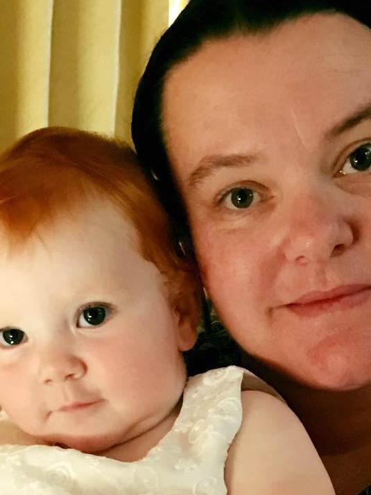 Tennille Smith with daughter Harper.
