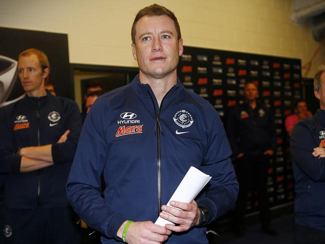 John Barker now coaches Carey Grammar. Picture: Wayne Ludbey