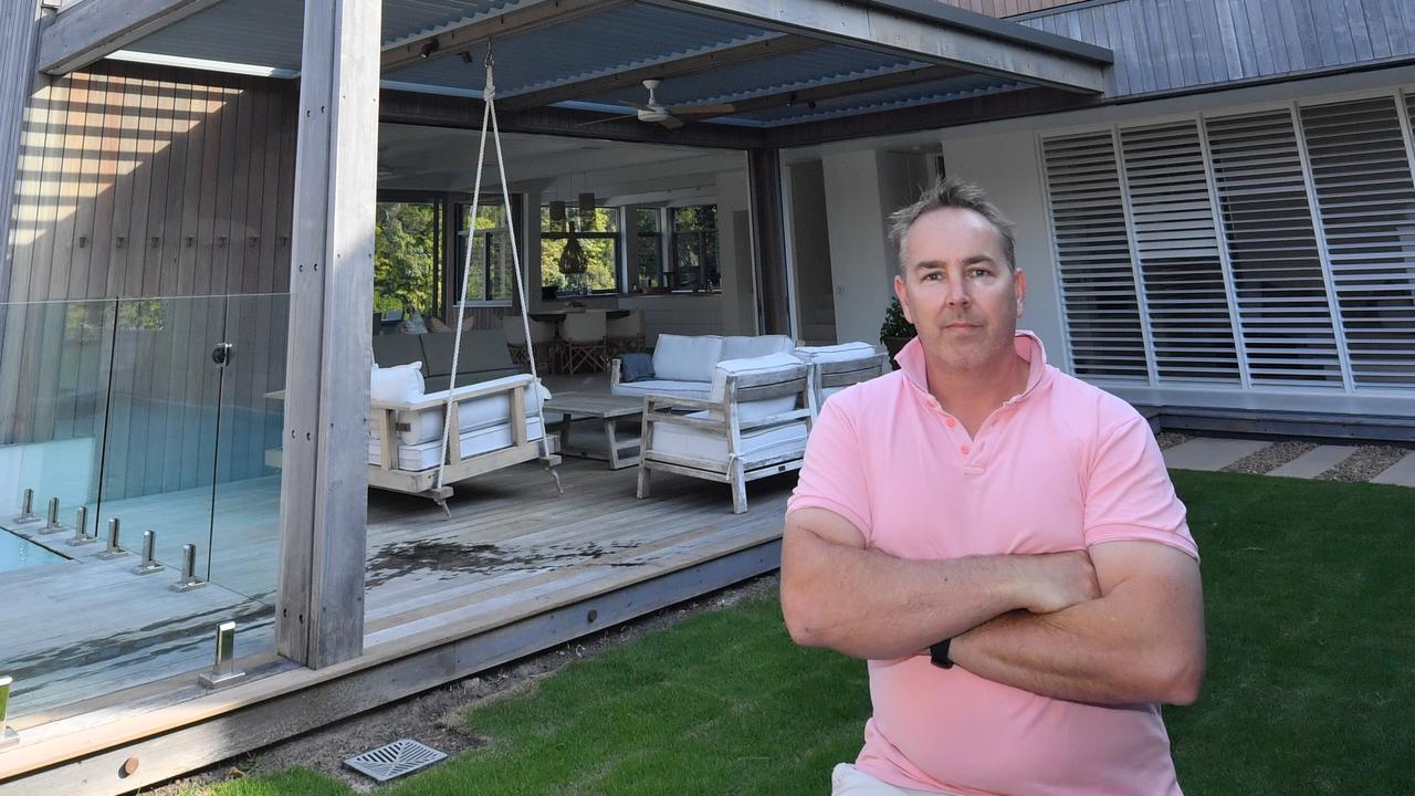 Glenn McClellan is a short term accommodation operator in Noosa and he is not happy about new council plans that may affect rentals. Picture: John McCutcheon