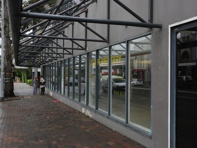 Demolition work has begun on an old cinema site in Mosman to make way for a B-Line bus stop.