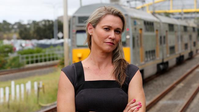 Ruse resident Jess Bernard’s complaints to Sydney Trains prompted a review of trains on the Macarthur line. Picture: Peter Kelly