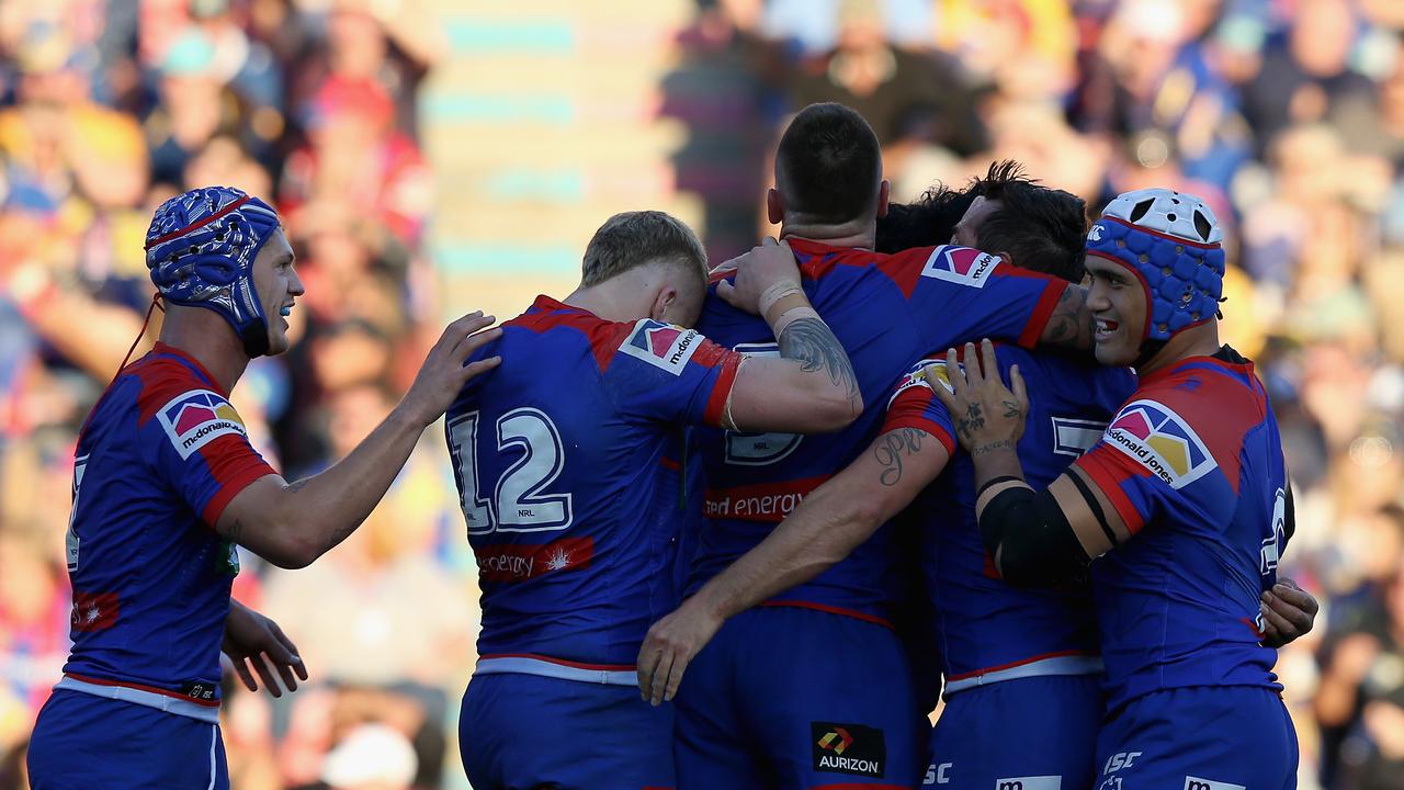 The Knights scored an important win over the Eels. (Photo by Ashley Feder/Getty Images)