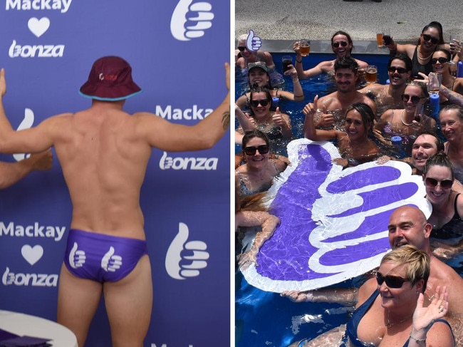 Smiles, cocktails and budgie smugglers: Bonza lands in Valentine’s Day touchdown