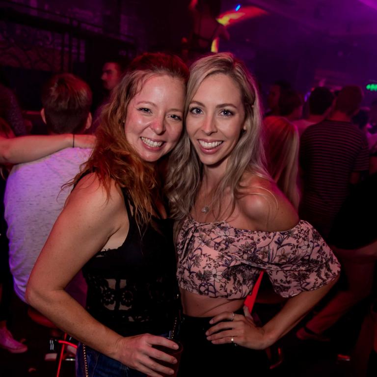 Katie and Hollie James at Sin City for Gold Coast Bulletin Night Spotting photos PICTURES: Daniel McClifty