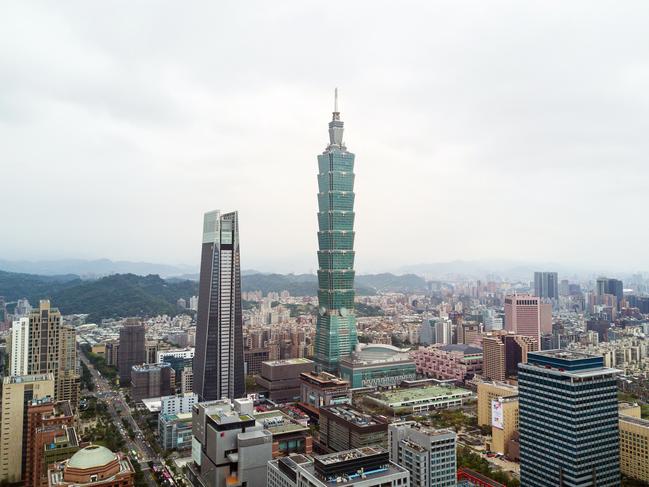 Taiwan featured prominently during Mr Biden’s media conference, but will not be part of a new Indo-Pacific economic group.