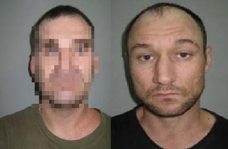 AT LARGE: Police are searching for the man pictured above - Trent Dyhrberg (right) in the Gympie region who is a person of interest in a murder committed in Amamoor last Thursday night.