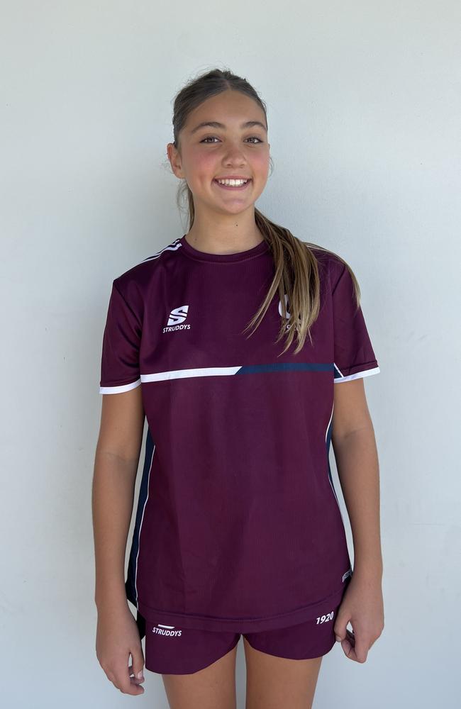 QRSS U12 Netball Girls. Pictured: Allyssa Lateo