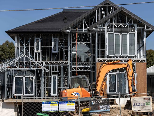 MELBOURNE, AUSTRALIA - NCA NewsWire Photos - 5 APRIL 2024: A general view of a construction site. Picture: NCA NewsWire / Diego Fedele