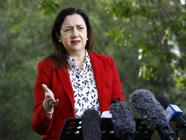 Queensland Premier Annastacia Palaszczuk. Picture: NCA NewsWire/Tertius Pickard