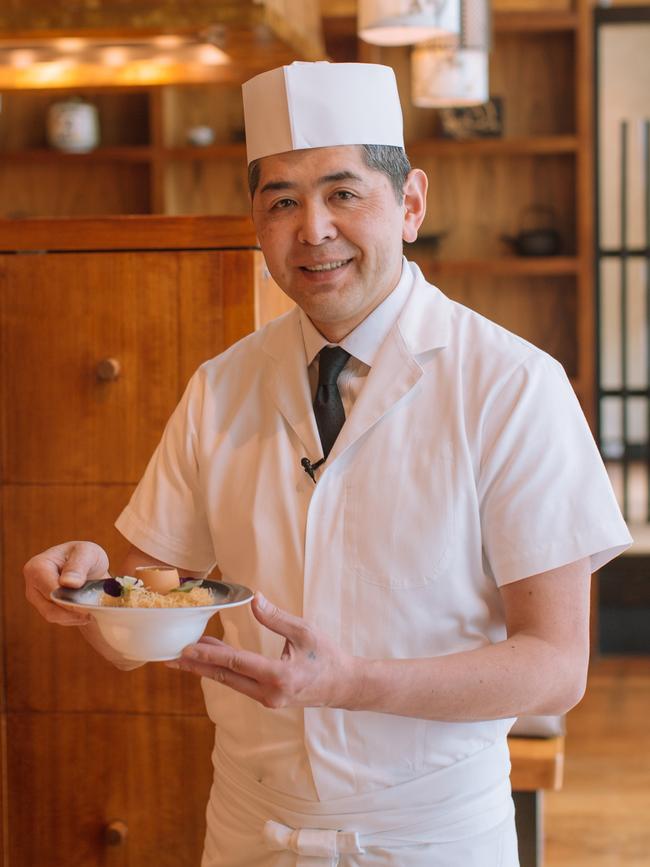 Ryuichi Yoshii will offer Yoshii’s Omakase at Crown's signature Japanese restaurant Nobu Sydney. Picture: Supplied