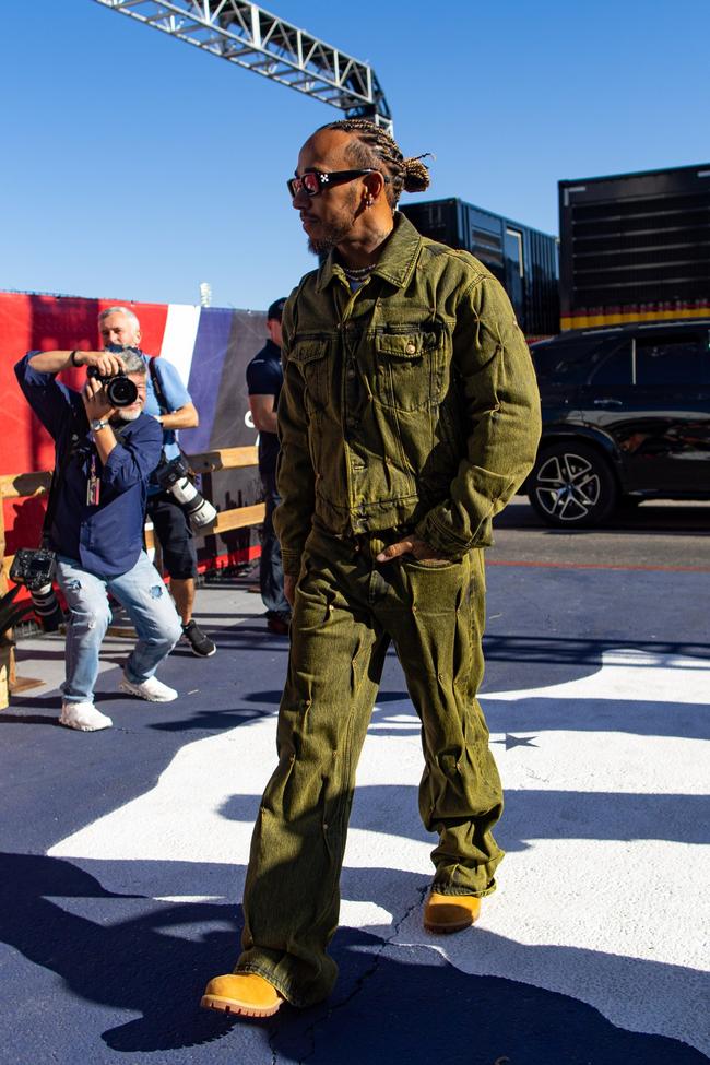 Lewis Hamilton at the Austin GP.